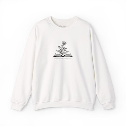 Teacher | Quote | Book | Plant | Flower | Gift | Sweatshirt |