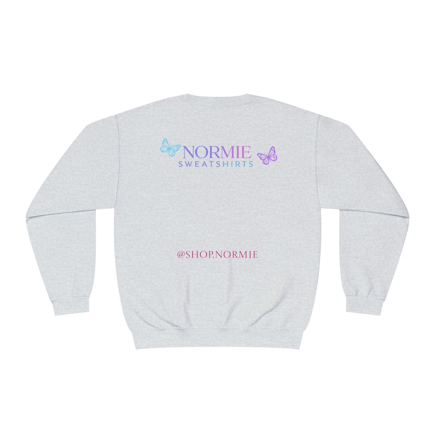 Normie | Logo | Sweatshirt | Pastel | Butterflies