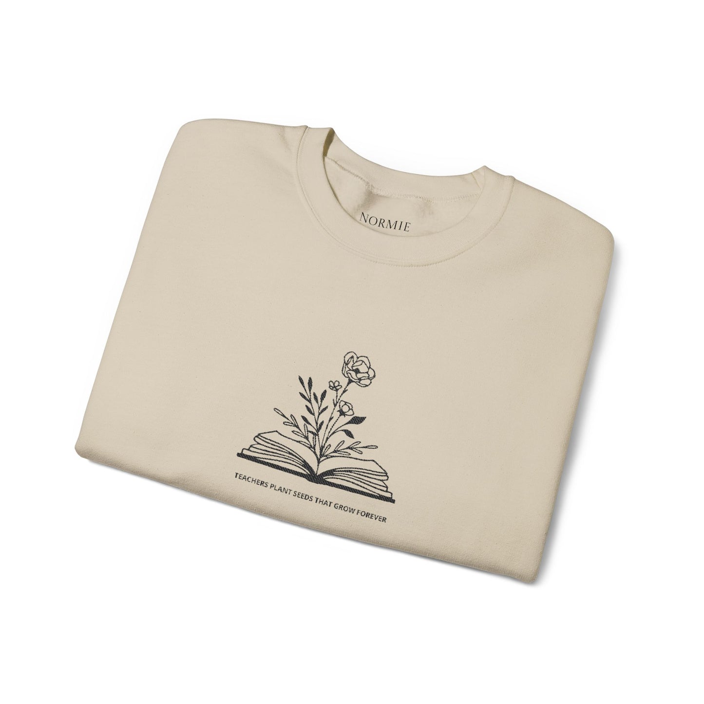 Teacher | Quote | Book | Plant | Flower | Gift | Sweatshirt |