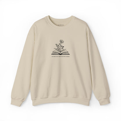 Teacher | Quote | Book | Plant | Flower | Gift | Sweatshirt |