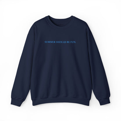 Summer House | Embroidery | Quote | Funny | Sweatshirt |