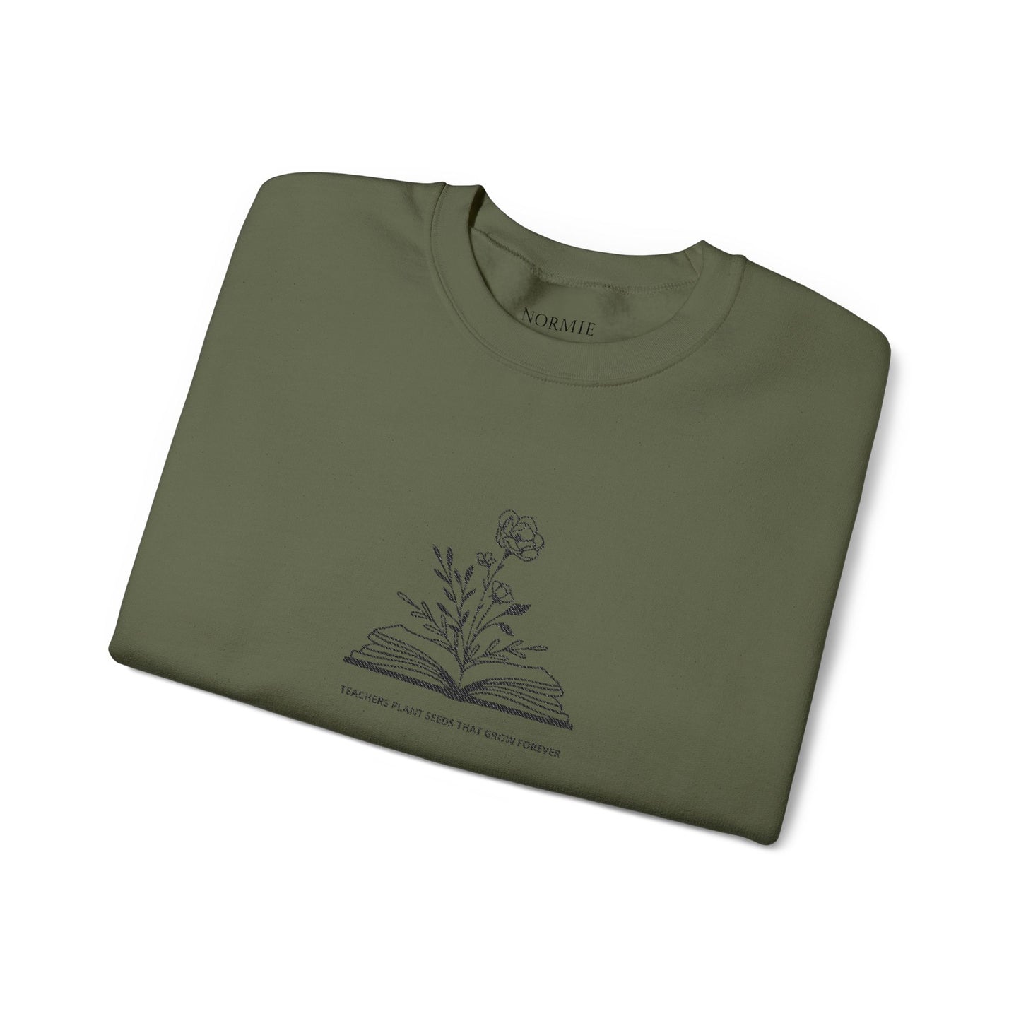 Teacher | Quote | Book | Plant | Flower | Gift | Sweatshirt |