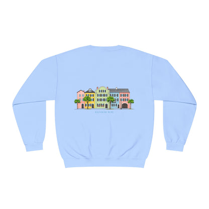 Rainbow Row | Charleston | Sweatshirt | Coastal Cottage | Cute |