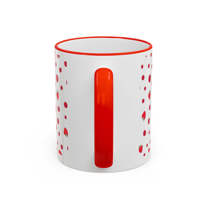 Strawberry | Poka Dot | Mug | Coffee | Tea