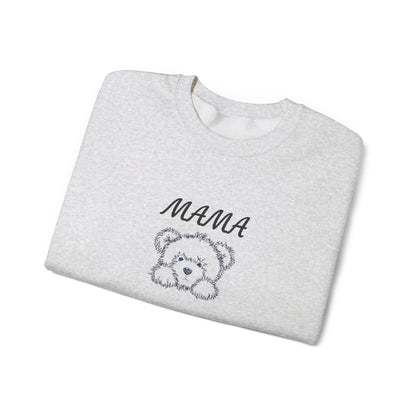 Mama Bear | Embroidery | Sweatshirt | Cute | Mother's Day Present |