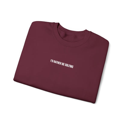 Golf | Masters | Sweatshirt | Embroidery | Quote | Funny