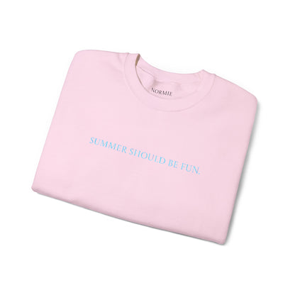 Summer House | Embroidery | Quote | Funny | Sweatshirt |