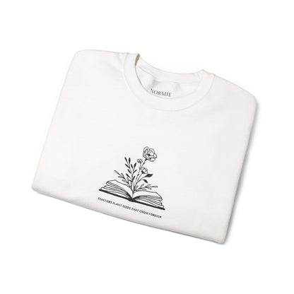 Teacher | Quote | Book | Plant | Flower | Gift | Sweatshirt |