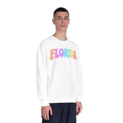 Florida | Retro | Rainbow| Groovy | Sweatshirt | Pastel