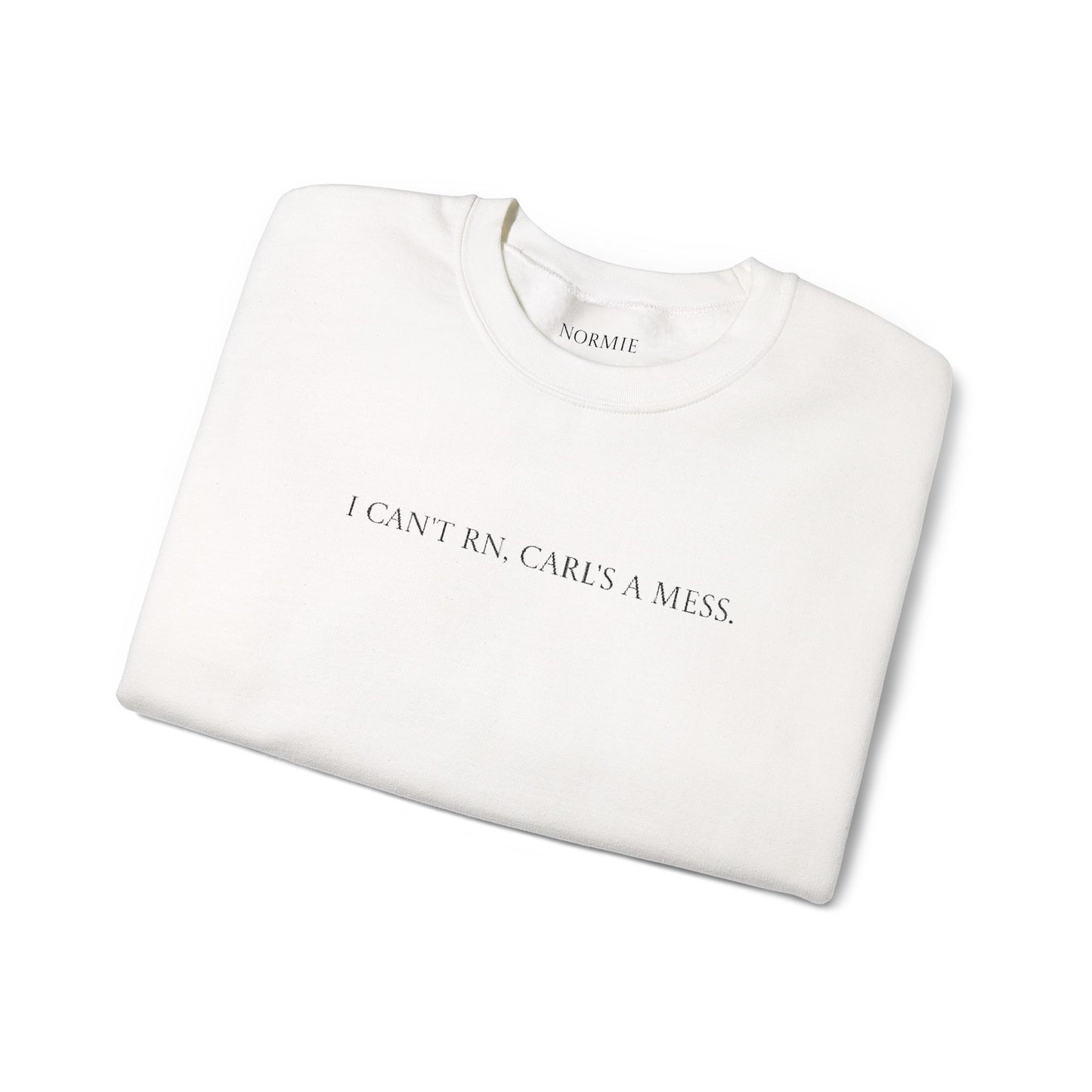 Embroidered | Carl's a Mess | Can't Right Now | Summer House | Quote | Funny