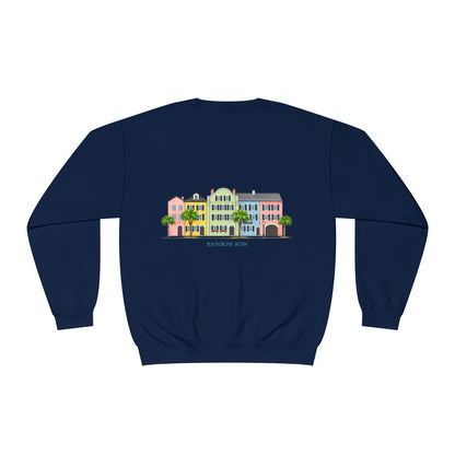 Rainbow Row | Charleston | Sweatshirt | Coastal Cottage | Cute |