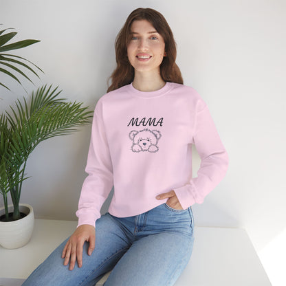 Mama Bear | Embroidery | Sweatshirt | Cute | Mother's Day Present |