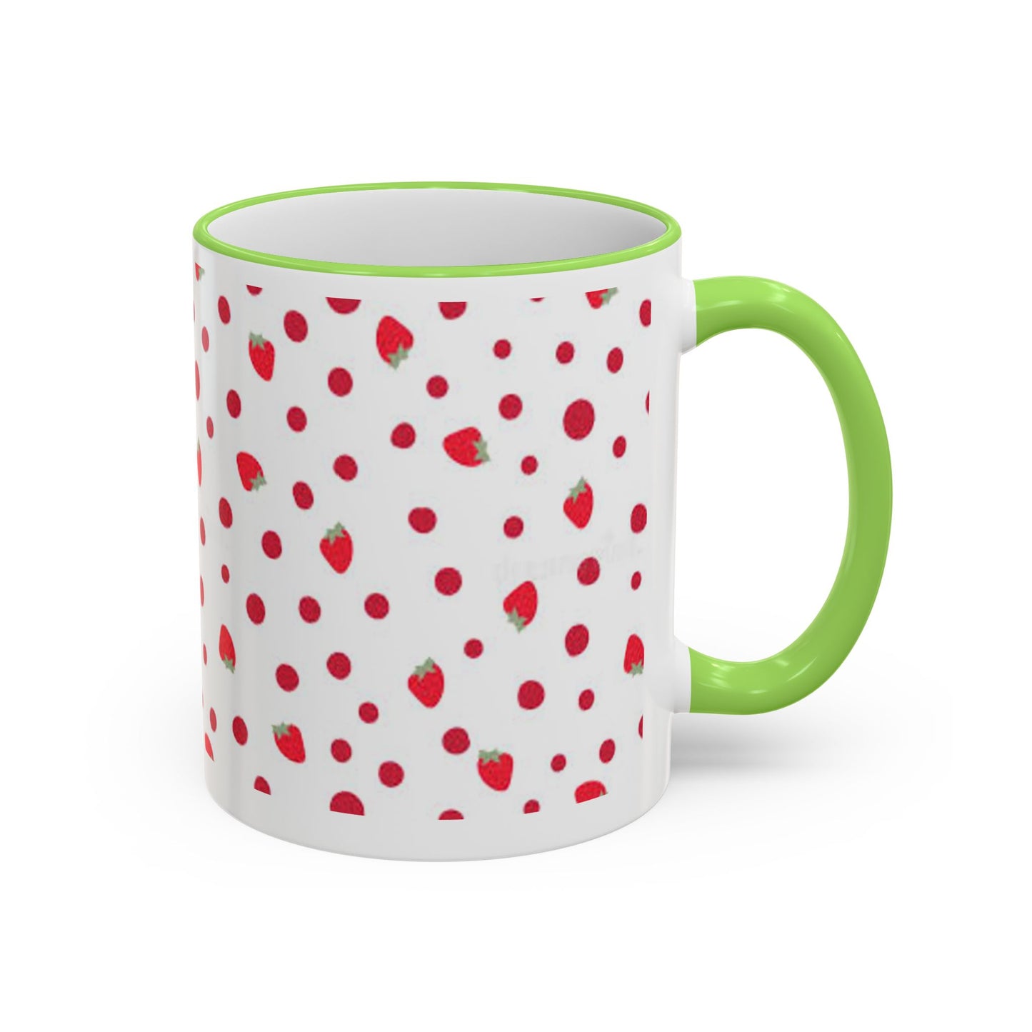 Strawberry | Poka Dot | Mug | Coffee | Tea