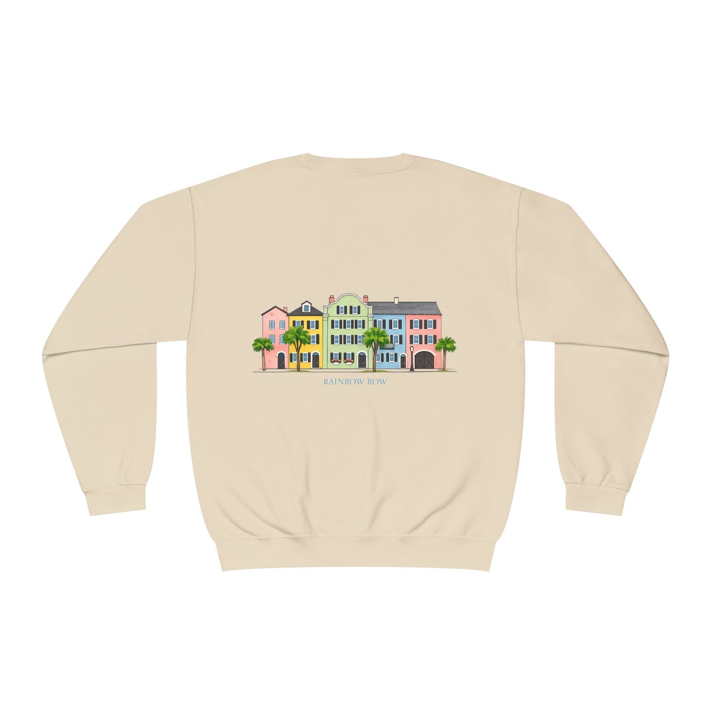 Rainbow Row | Charleston | Sweatshirt | Coastal Cottage | Cute |
