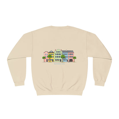 Rainbow Row | Charleston | Sweatshirt | Coastal Cottage | Cute |
