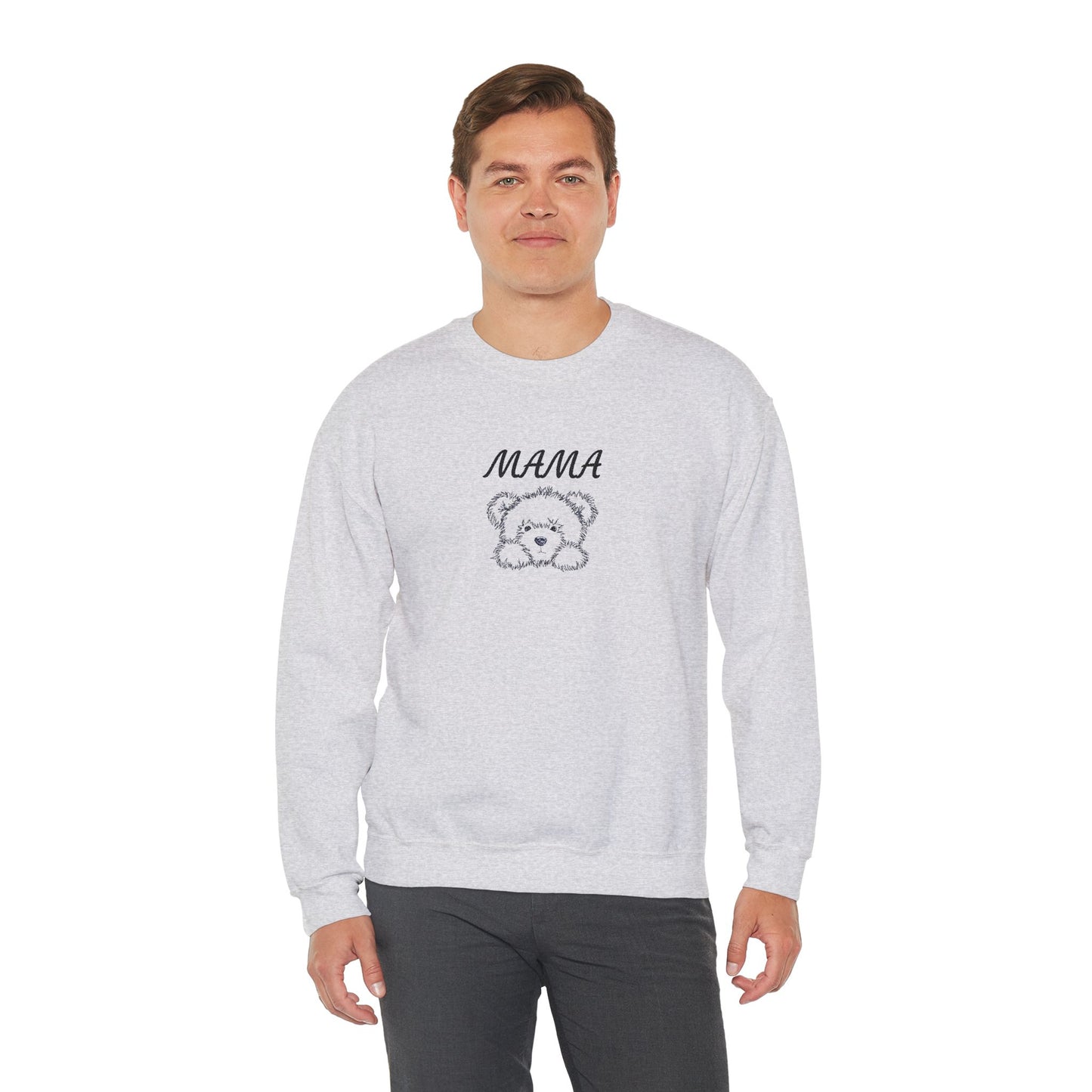 Mama Bear | Embroidery | Sweatshirt | Cute | Mother's Day Present |