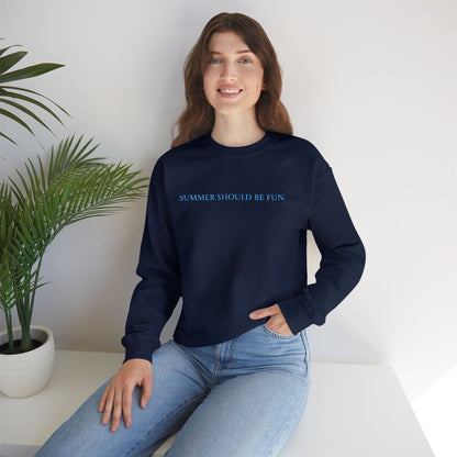 Summer House | Embroidery | Quote | Funny | Sweatshirt |
