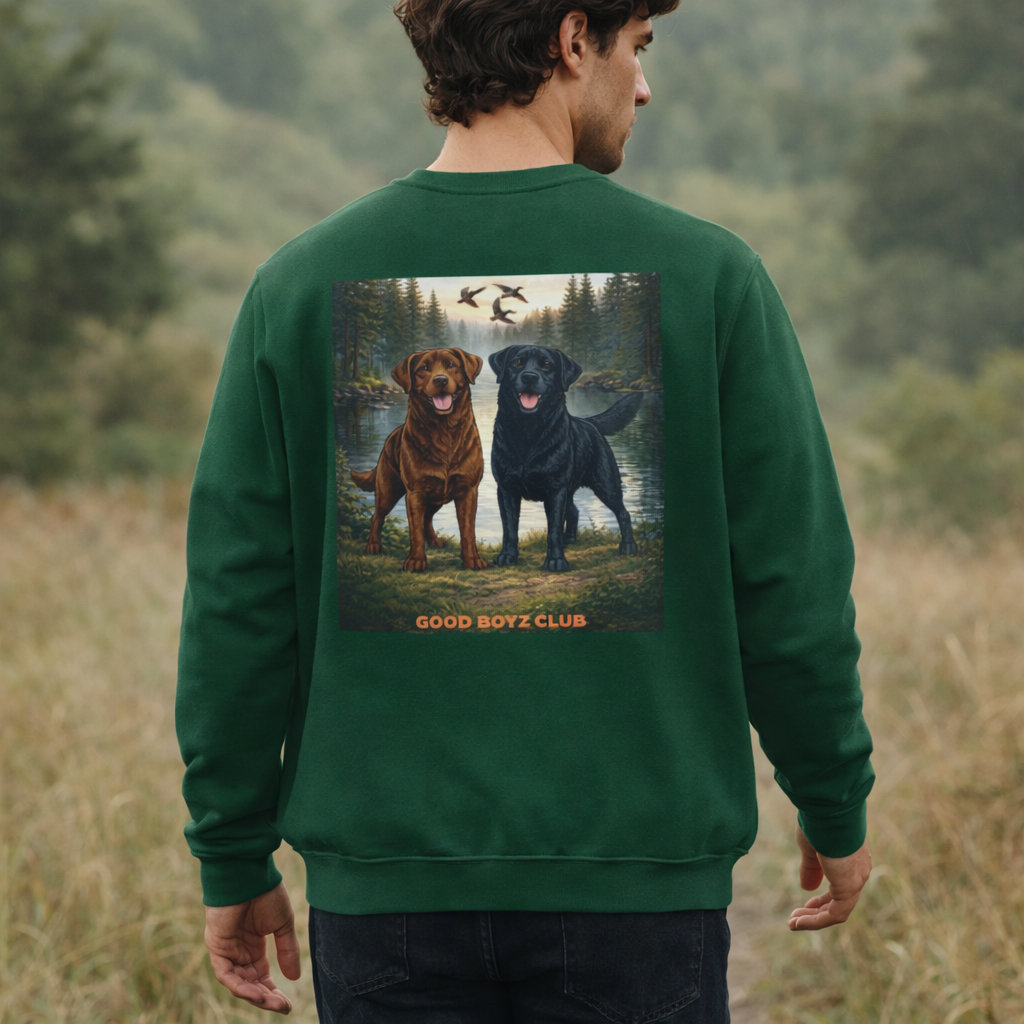 Good Boyz Club | Lab | Dog | Woods | Hunting | Sweatshirt