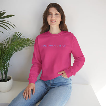 Summer House | Embroidery | Quote | Funny | Sweatshirt |