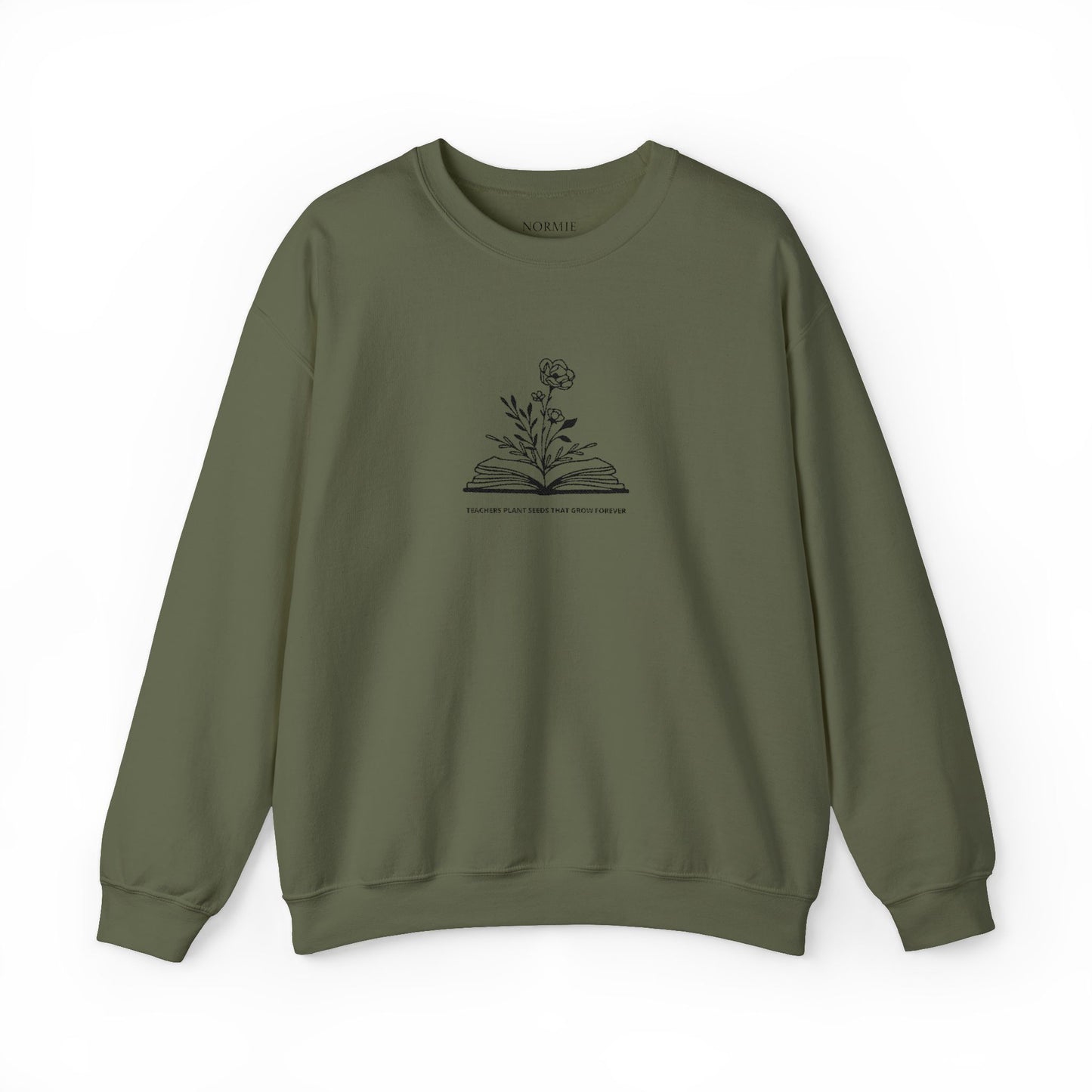 Teacher | Quote | Book | Plant | Flower | Gift | Sweatshirt |