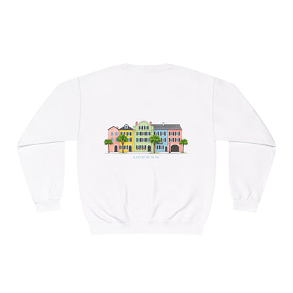Rainbow Row | Charleston | Sweatshirt | Coastal Cottage | Cute |