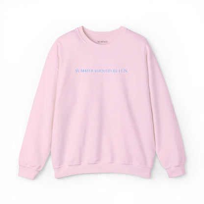 Summer House | Embroidery | Quote | Funny | Sweatshirt |