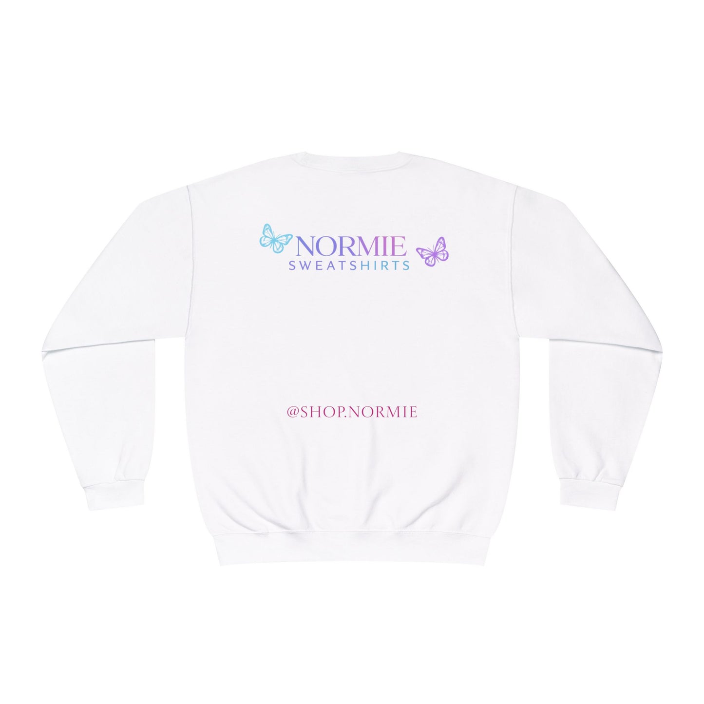 Normie | Logo | Sweatshirt | Pastel | Butterflies