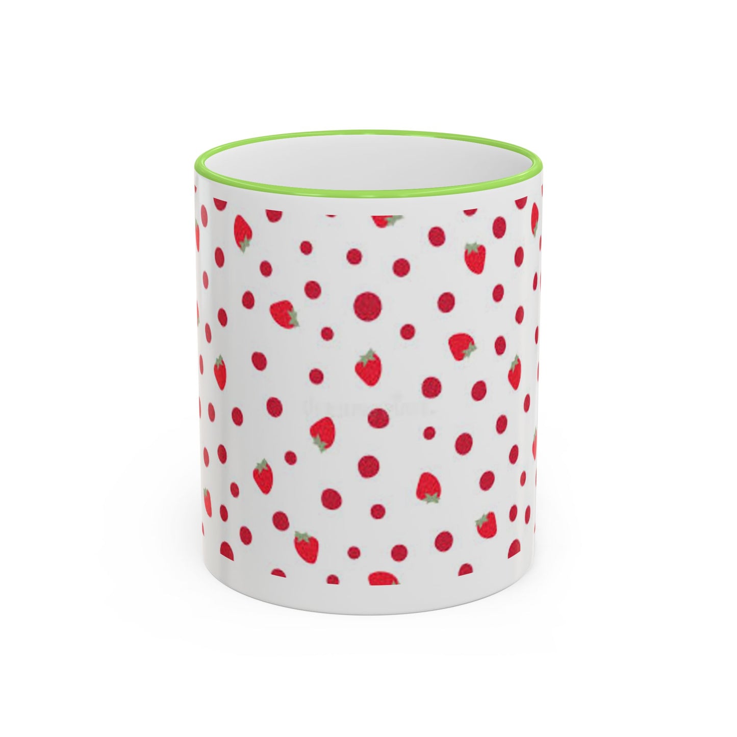 Strawberry | Poka Dot | Mug | Coffee | Tea