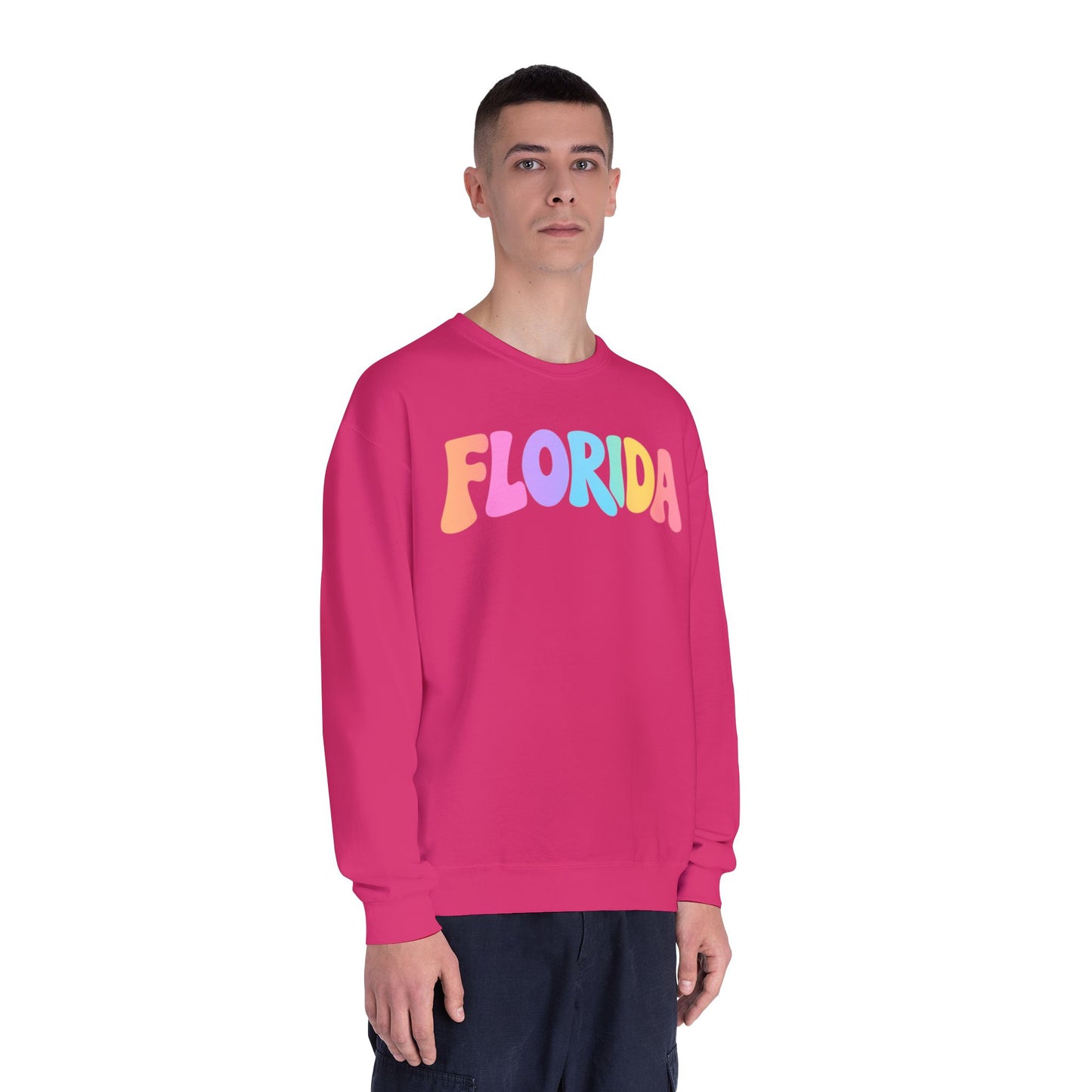 Florida | Retro | Rainbow| Groovy | Sweatshirt | Pastel
