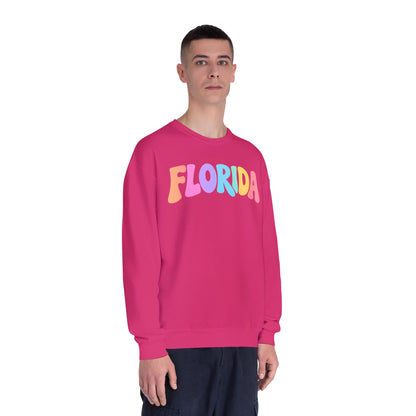 Florida | Retro | Rainbow| Groovy | Sweatshirt | Pastel