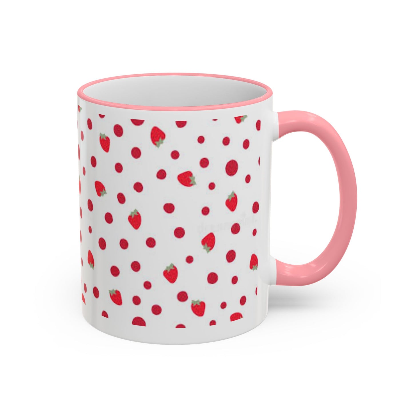 Strawberry | Poka Dot | Mug | Coffee | Tea