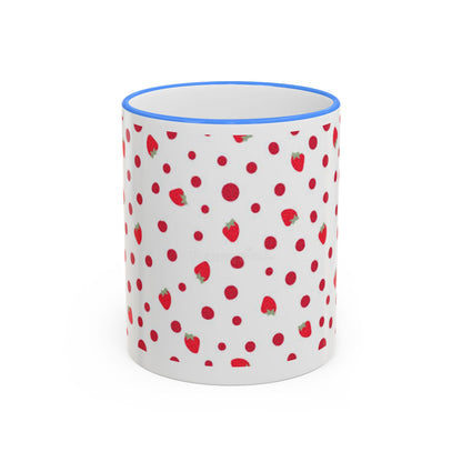 Strawberry | Poka Dot | Mug | Coffee | Tea