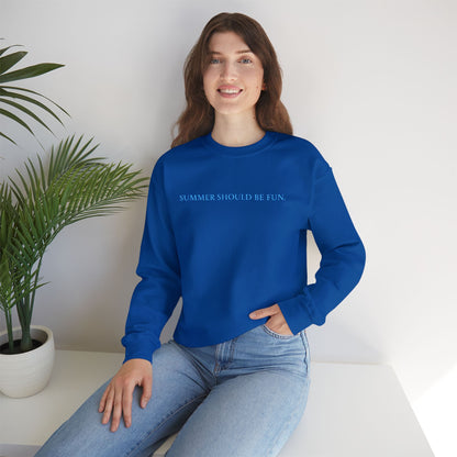 Summer House | Embroidery | Quote | Funny | Sweatshirt |