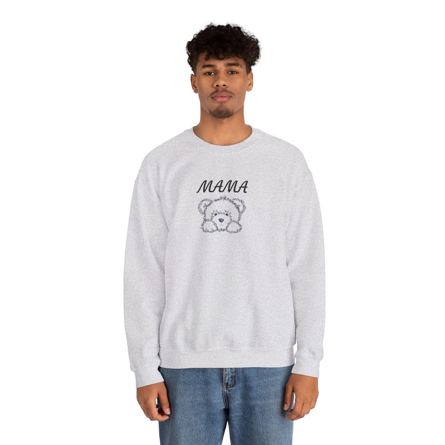 Mama Bear | Embroidery | Sweatshirt | Cute | Mother's Day Present |
