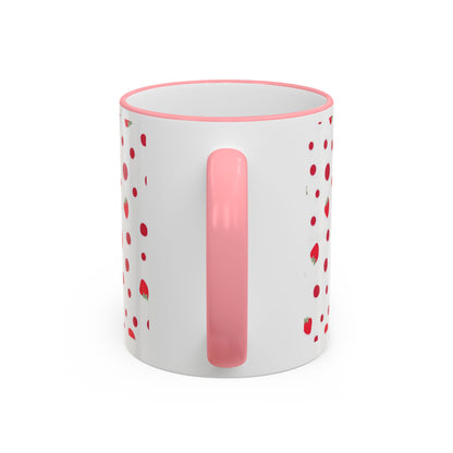 Strawberry | Poka Dot | Mug | Coffee | Tea