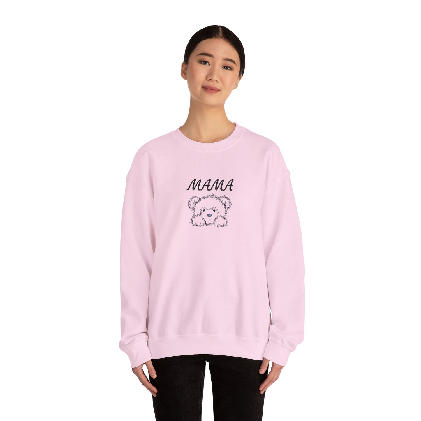 Mama Bear | Embroidery | Sweatshirt | Cute | Mother's Day Present |
