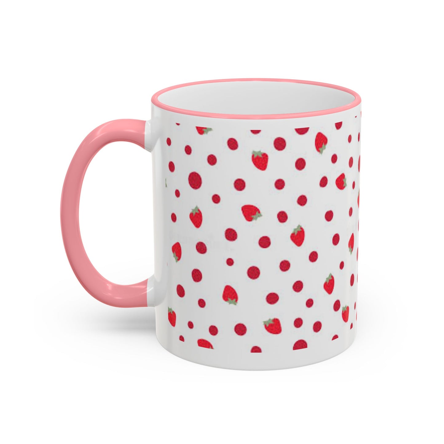 Strawberry | Poka Dot | Mug | Coffee | Tea