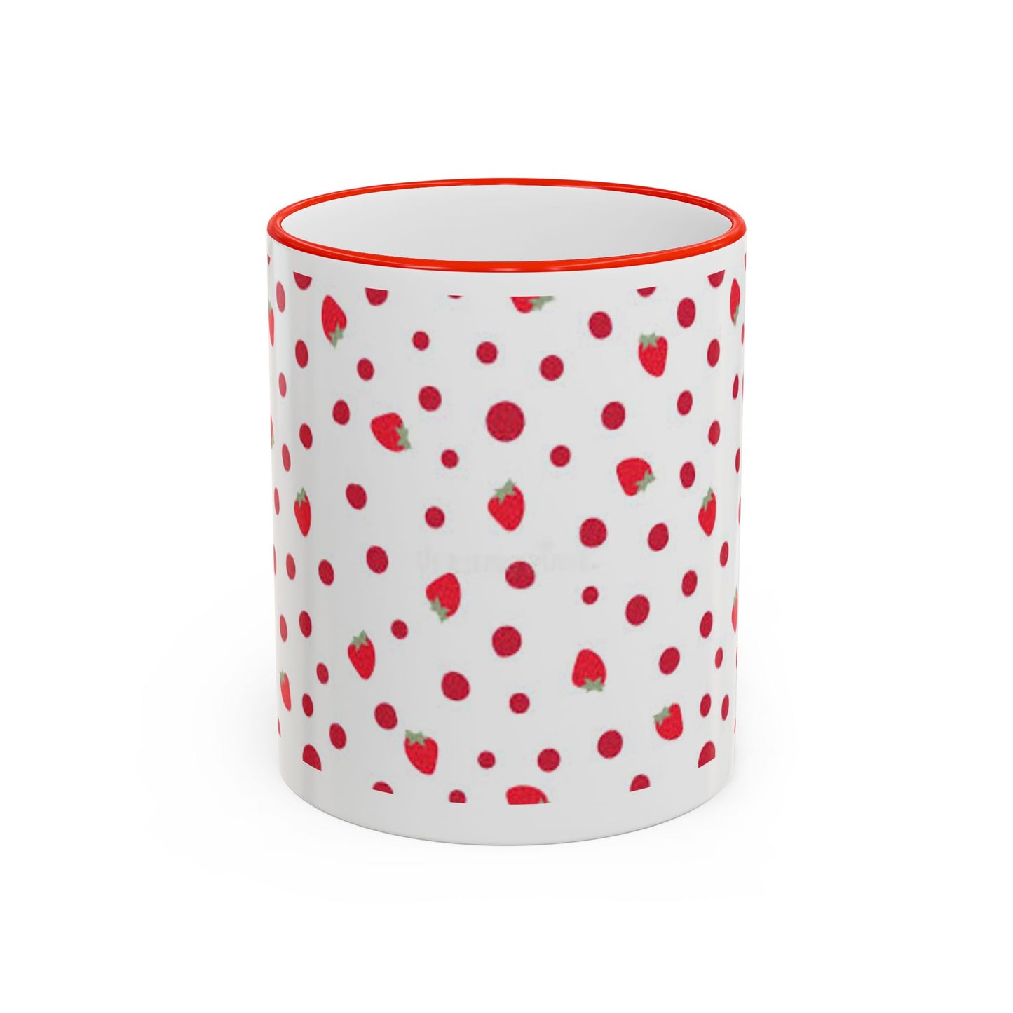 Strawberry | Poka Dot | Mug | Coffee | Tea