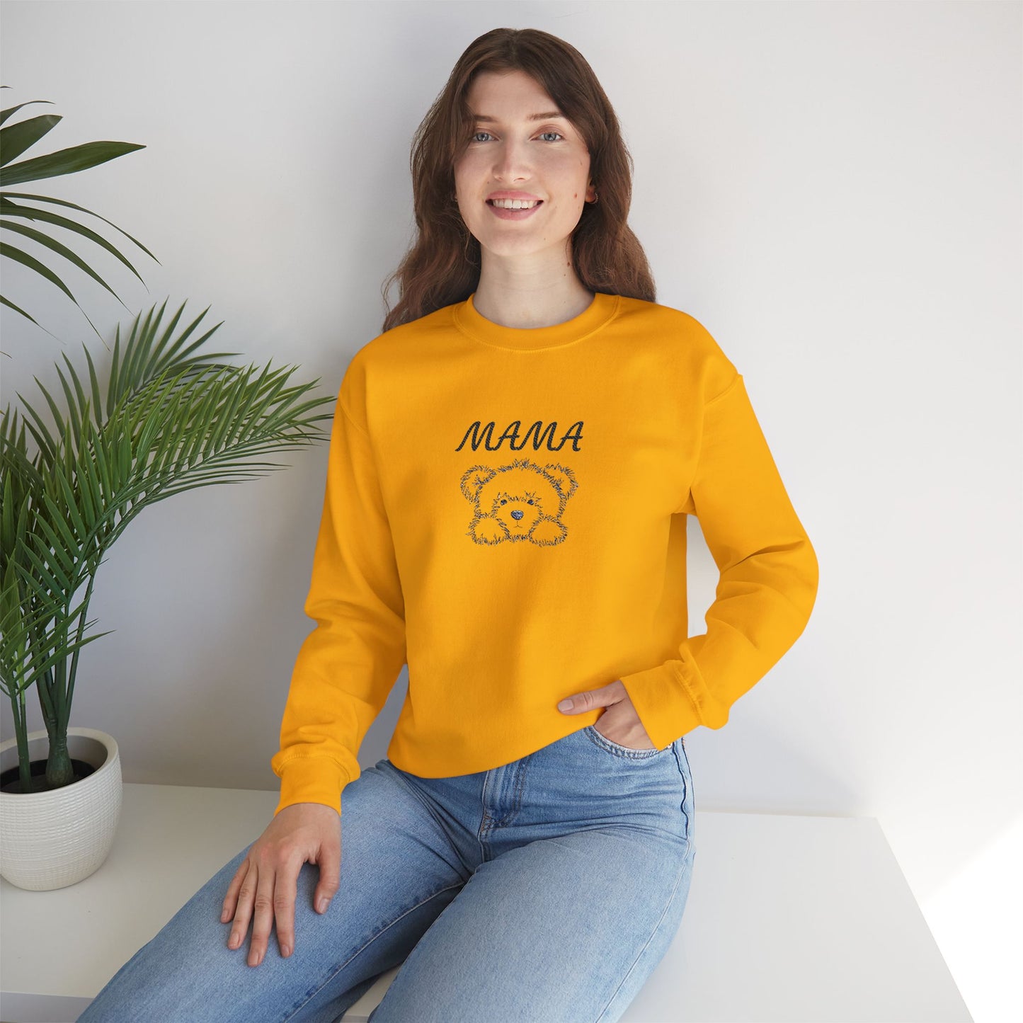 Mama Bear | Embroidery | Sweatshirt | Cute | Mother's Day Present |